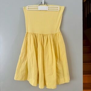 Fashion Nova Cute Playful Bright Yellow Mini Dress